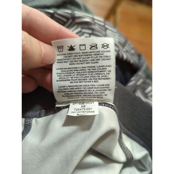 Nike Pro Women's Capri Yoga Pants Size XS Gray - Picture 9 of 12